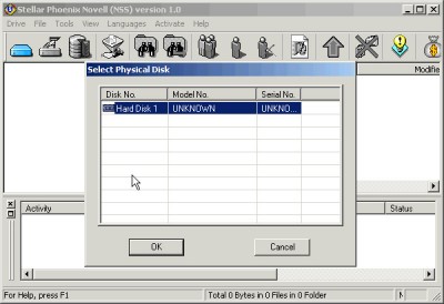 Stellar Phoenix Novel NSS - Data Recovery Software 1.0 screenshot Stellar Phoenix Novel NSS - Data Recovery Software 1.0 screenshot