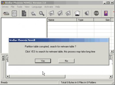 Stellar Phoenix Novel NWFS - Data Recovery Softwar 3.1 screenshot