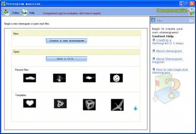Stereogram magician 3.19 screenshot