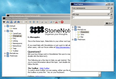 StoneNotes 1.2.22 screenshot