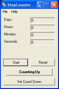 StopCounter 1.1 screenshot StopCounter 1.1 screenshot