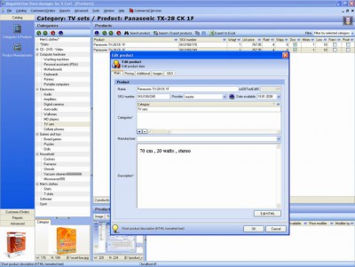 Store Manager for X-Cart 1.5.18.495 screenshot Store Manager for X-Cart 1.5.18.495 screenshot