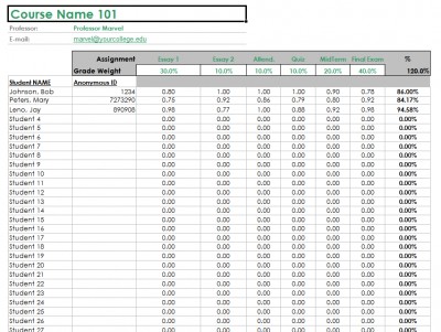 Student Grade Calculator 1.0 screenshot Student Grade Calculator 1.0 screenshot
