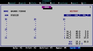 Students grades 1.0 screenshot Students grades 1.0 screenshot