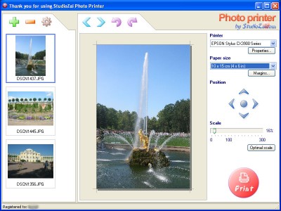 StudioZai Photo Printer 1.2 screenshot StudioZai Photo Printer 1.2 screenshot