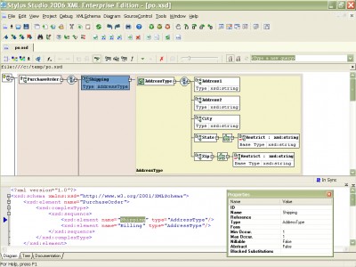Stylus Studio XML Enterprise Edition 6 screenshot