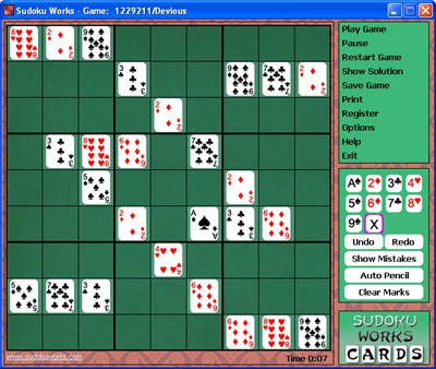 Sudoku Works Solitaire 1 screenshot Sudoku Works Solitaire 1 screenshot