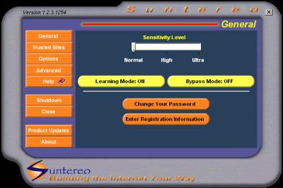 Suntereo 1.2 screenshot Suntereo 1.2 screenshot