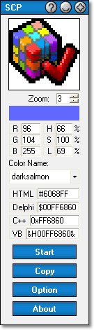 Super Color Picker 1.2 screenshot Super Color Picker 1.2 screenshot