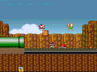 Super Mario Brothers : Mega Mario 1.5 screenshot Super Mario Brothers : Mega Mario 1.5 screenshot
