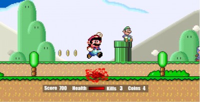 Super Mario Flash 1.00 screenshot
