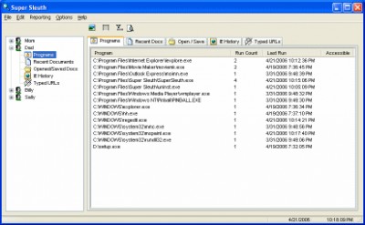 Super Sleuth 1.0.1 screenshot Super Sleuth 1.0.1 screenshot