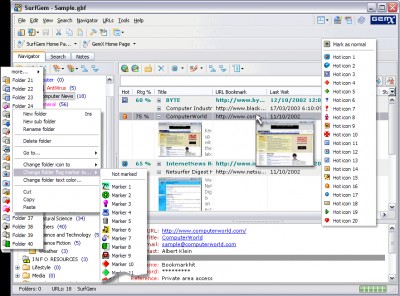 SurfGem 3.1 screenshot SurfGem 3.1 screenshot