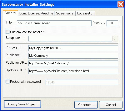 SWF To Screensaver Scout 1.10.4a screenshot SWF To Screensaver Scout 1.10.4a screenshot