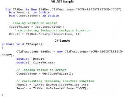 TA4.Net 1.0 screenshot TA4.Net 1.0 screenshot