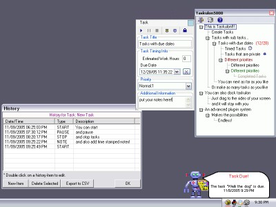 Taskulon5000 1.0.3.0 screenshot Taskulon5000 1.0.3.0 screenshot