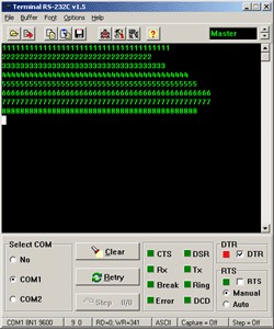 Terminal RS-232C 1.5 screenshot Terminal RS-232C 1.5 screenshot