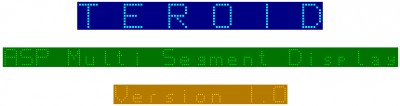 Teroid ASP Multi Segment Display 1.0 screenshot Teroid ASP Multi Segment Display 1.0 screenshot