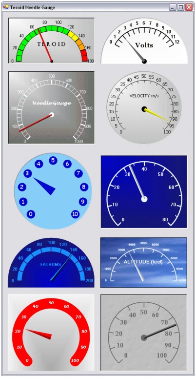 Teroid Needle Gauge 3.5 screenshot