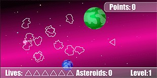 The Asteroids 1.5 screenshot The Asteroids 1.5 screenshot