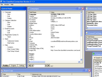 The Classified Connection 2.1.1 screenshot