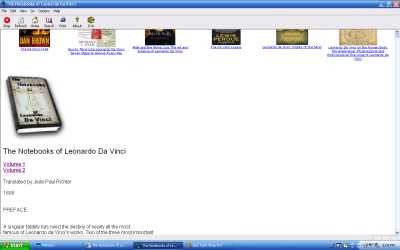 The Notebooks of Leonardo Da Vinci 1.0 screenshot The Notebooks of Leonardo Da Vinci 1.0 screenshot