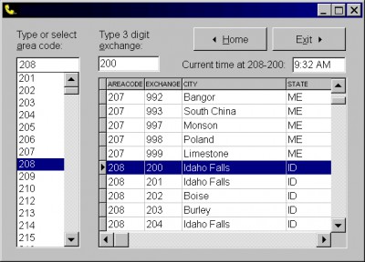 The Phone Exchange 1.00 screenshot