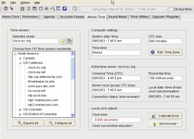 TimeRanger 1.6.0 screenshot TimeRanger 1.6.0 screenshot