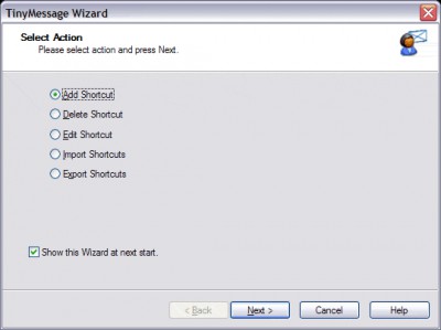 Tiny Message 1.2 screenshot Tiny Message 1.2 screenshot