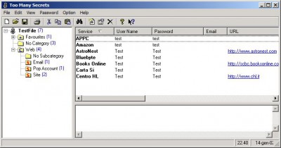 Too Many Secrets 0.3.1 screenshot