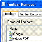 Toolbar Remover 1.0.001.02 screenshot Toolbar Remover 1.0.001.02 screenshot