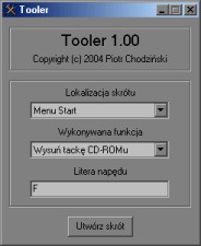 Tooler 1.00 screenshot Tooler 1.00 screenshot