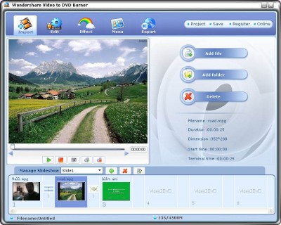Top Video to DVD Burner 1.0 screenshot Top Video to DVD Burner 1.0 screenshot
