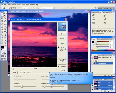 Topaz Vivacity 1.3 screenshot