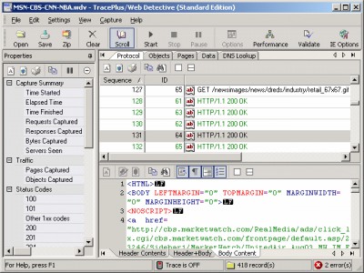 TracePlus Web Detective (Standard Edition) 5.51.000 screenshot