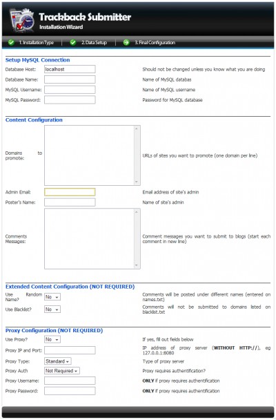 Trackback Submitter EDU Plugin 1.0 screenshot Trackback Submitter EDU Plugin 1.0 screenshot
