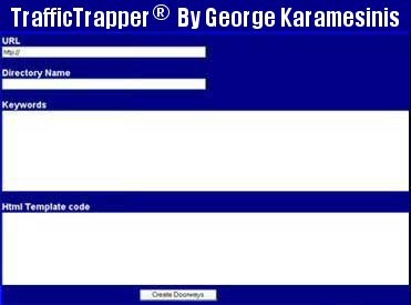 TrafficTrapper Marketing Tool 1.0 screenshot