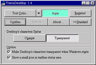 TransDesktop 1.4 screenshot TransDesktop 1.4 screenshot