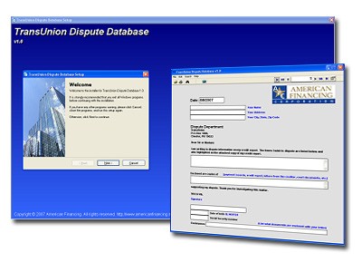 TransUnion Dispute Database 1 screenshot TransUnion Dispute Database 1 screenshot