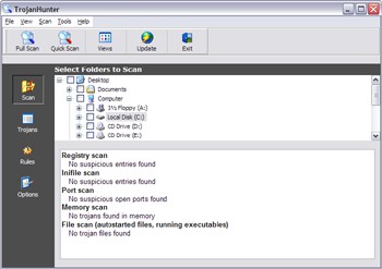 TrojanHunter 4.5 screenshot TrojanHunter 4.5 screenshot