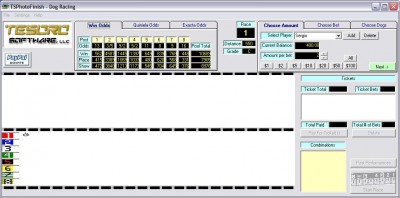 TSPhotoFinish - Dog Racing 1.4 screenshot TSPhotoFinish - Dog Racing 1.4 screenshot