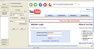 Tube Star You Tube Friend Request Bot 1.0.1 screenshot Tube Star You Tube Friend Request Bot 1.0.1 screenshot