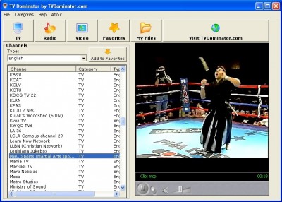 TV Dominator 1.1 screenshot TV Dominator 1.1 screenshot