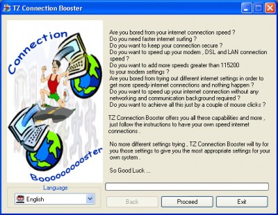 TZ Connection Booster Wizard 2.6.0.0 screenshot TZ Connection Booster Wizard 2.6.0.0 screenshot