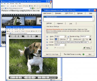 TZO Dynamic DNS Client with Photo Sharing 2.1.3 screenshot TZO Dynamic DNS Client with Photo Sharing 2.1.3 screenshot