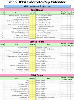 UEFA Intertoto Cup Calendar 1.1 screenshot