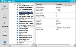 Ultra Sys Info 1.0 screenshot