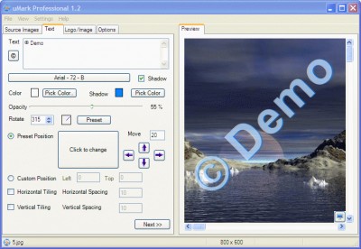 uMark Professional 1.2 screenshot uMark Professional 1.2 screenshot