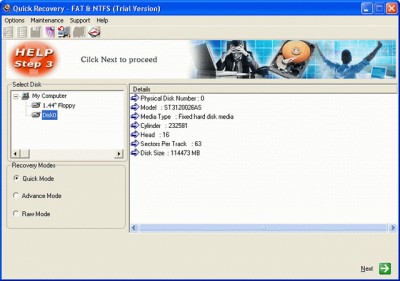 Unistal Windows Data Recovery Software 11.09.05 screenshot