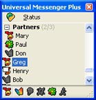 Universal Messenger Plus 1.02 screenshot